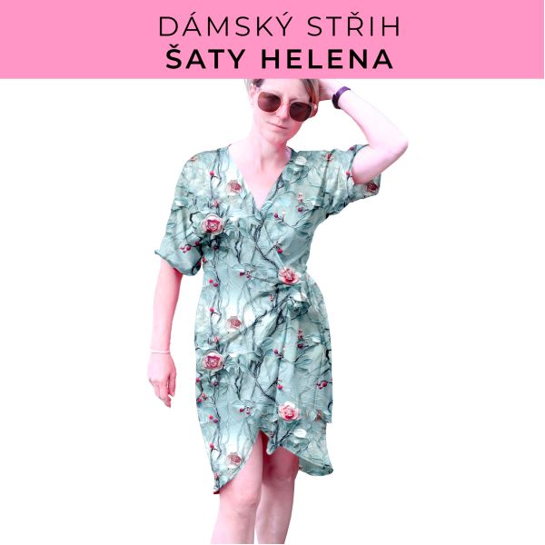 Dámský střih na šaty  Helena