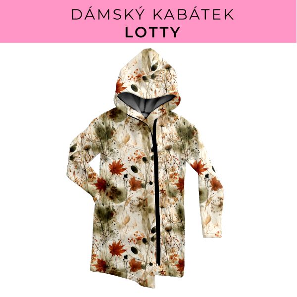 DÁMSKÝ střih - Kabátek Lotty