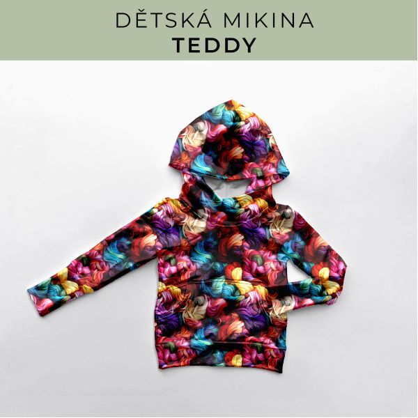 DĚTSKÝ střih - Mikina Teddy