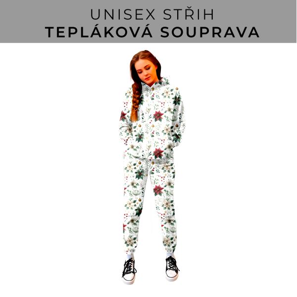 DÁMSKÝ střih - SET mikina a tepláky 