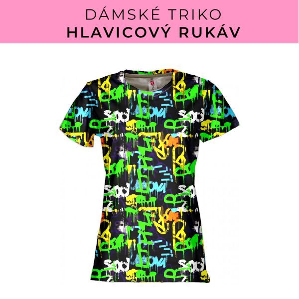 DÁMSKÝ střih - triko základní