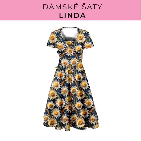 DÁMSKÝ střih - šaty Linda
