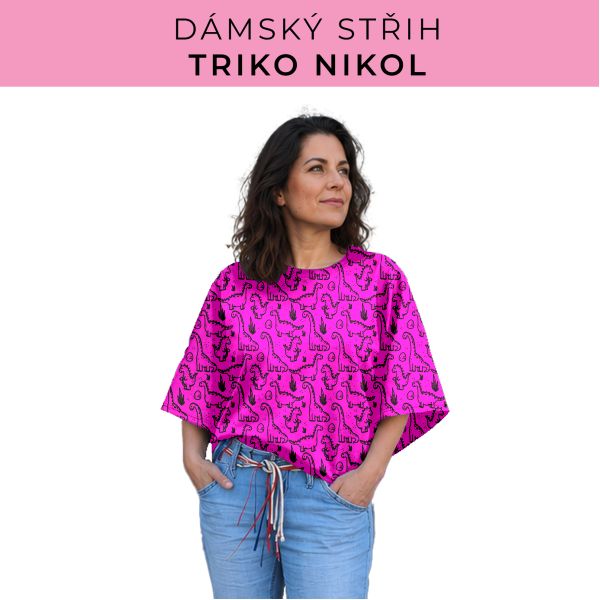 Dámský střih -  triko Nikol