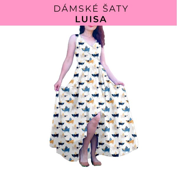 DÁMSKÝ střih - šaty Luisa