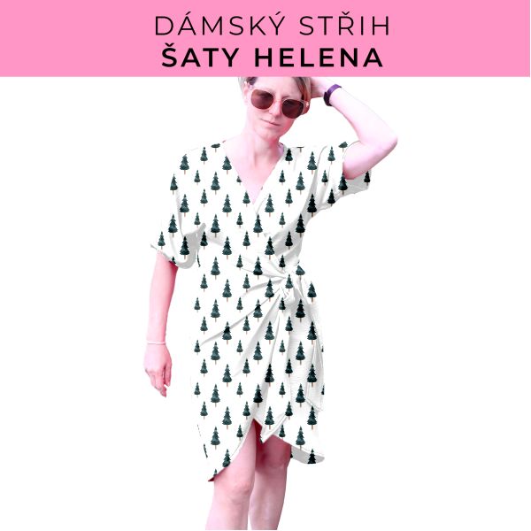 Dámský střih na šaty  Helena