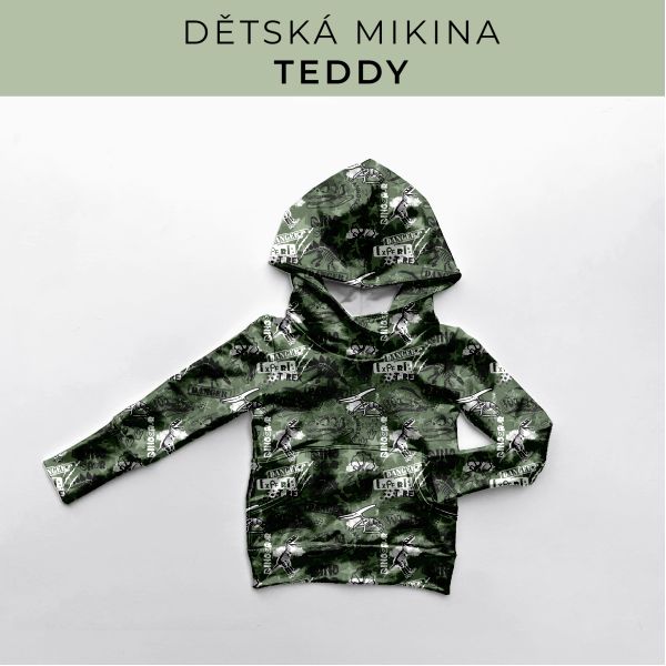 DĚTSKÝ střih - Mikina Teddy