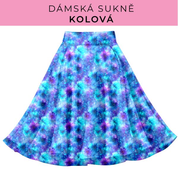 DÁMSKÝ střih - Kolová sukně