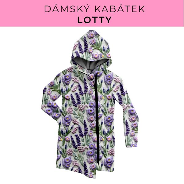 DÁMSKÝ střih - Kabátek Lotty