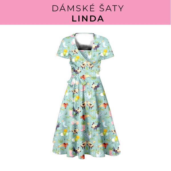 DÁMSKÝ střih - šaty Linda