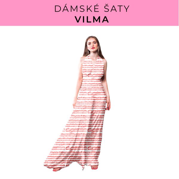 DÁMSKÝ střih - šaty Vilma