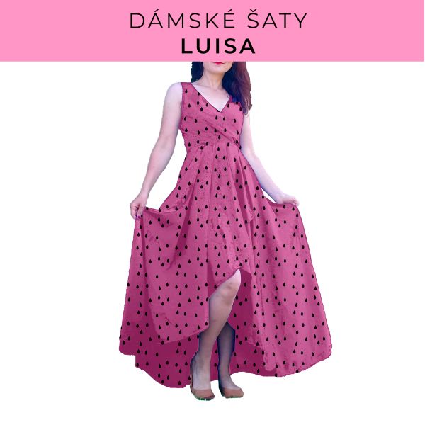 DÁMSKÝ střih - šaty Luisa