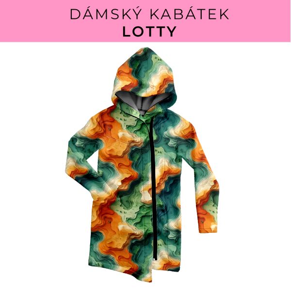 DÁMSKÝ střih - Kabátek Lotty