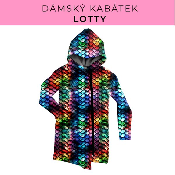 DÁMSKÝ střih - Kabátek Lotty