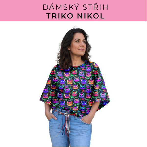 Dámský střih -  triko Nikol
