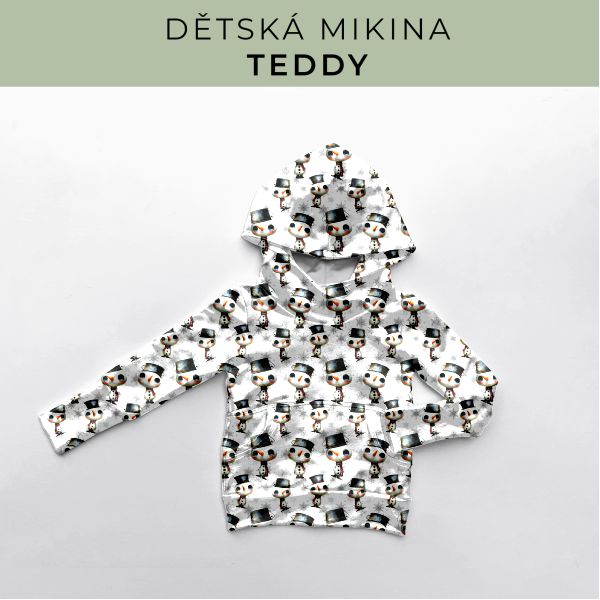 DĚTSKÝ střih - Mikina Teddy