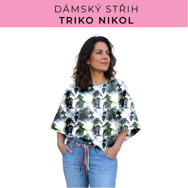 Dámský střih -  triko Nikol