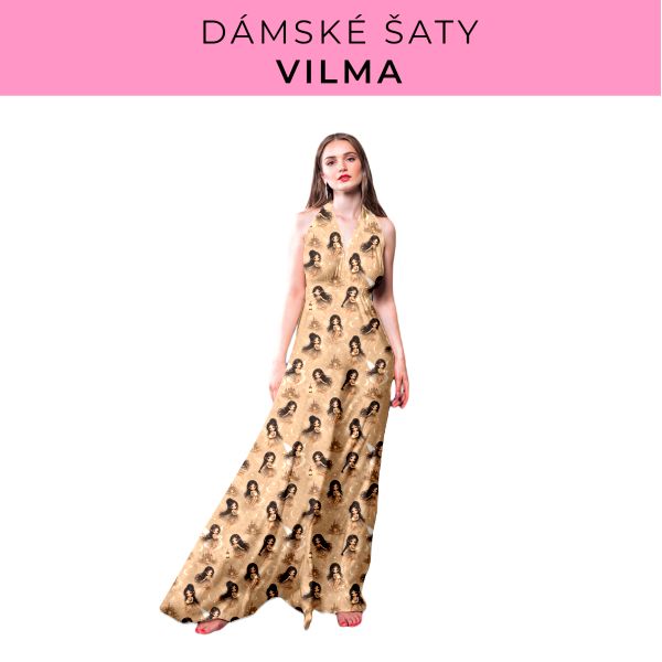 DÁMSKÝ střih - šaty Vilma