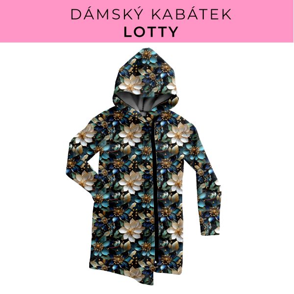 DÁMSKÝ střih - Kabátek Lotty