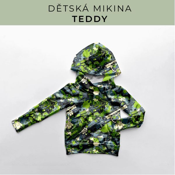 DĚTSKÝ střih - Mikina Teddy