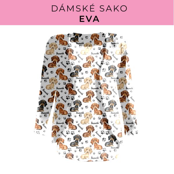 DÁMSKÝ střih - sako Eva