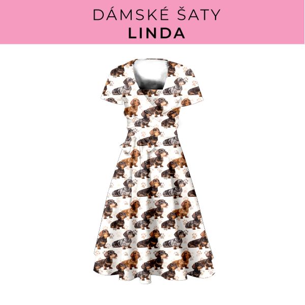 DÁMSKÝ střih - šaty Linda