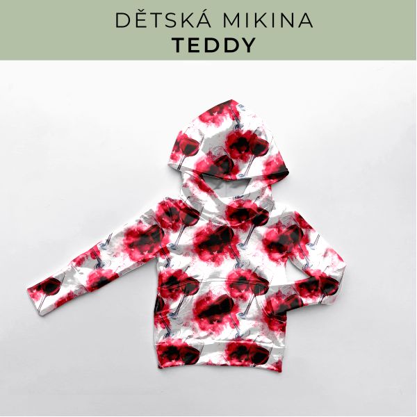 DĚTSKÝ střih - Mikina Teddy