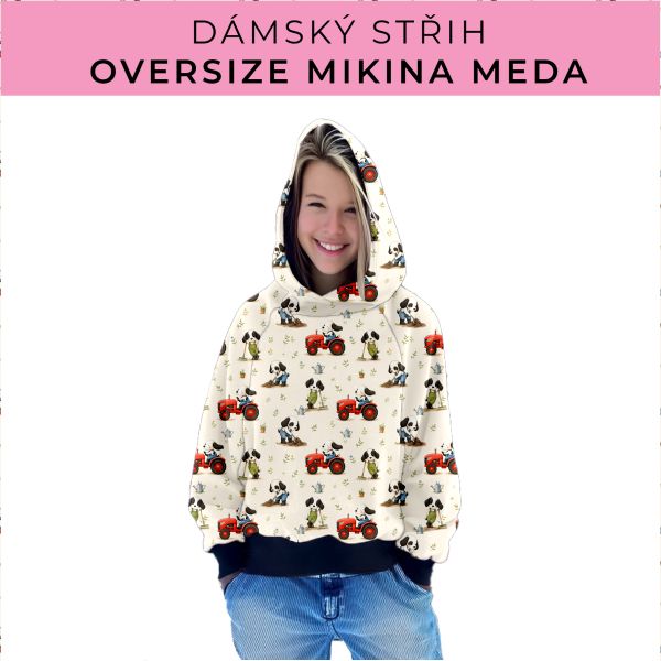 Dámský střih - mikina Meda
