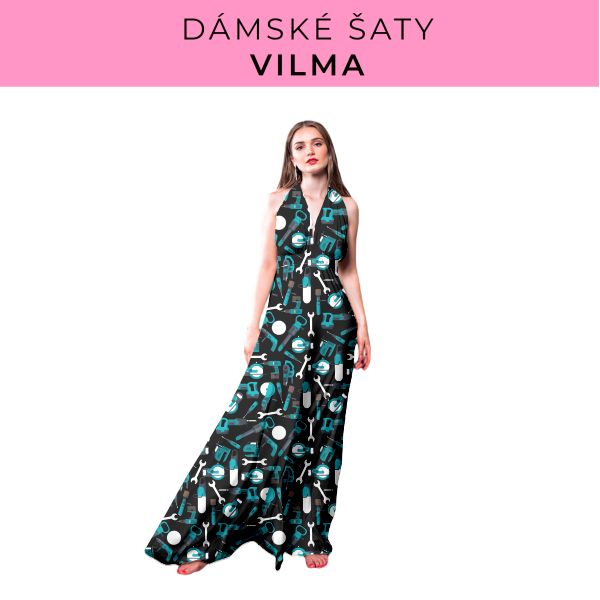DÁMSKÝ střih - šaty Vilma