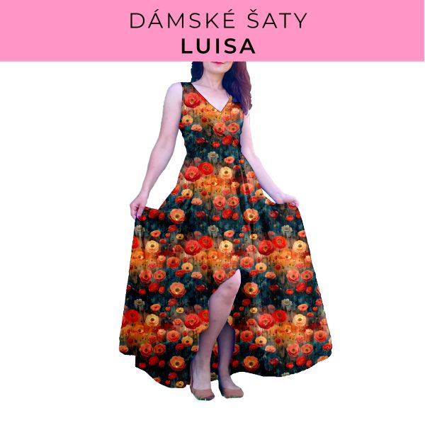 DÁMSKÝ střih - šaty Luisa