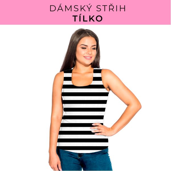 DÁMSKÝ střih - Tílko a kalhoty 