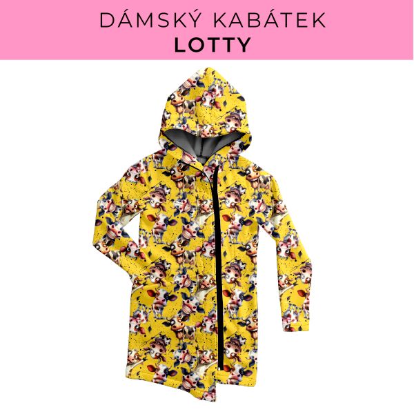 DÁMSKÝ střih - Kabátek Lotty