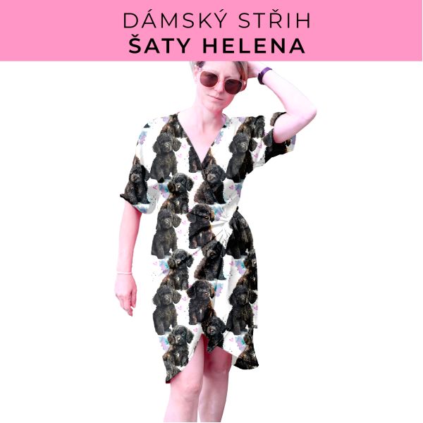 Dámský střih na šaty  Helena