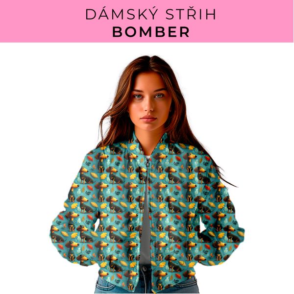 DÁMSKÝ střih - Bomber