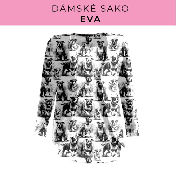 DÁMSKÝ střih - sako Eva