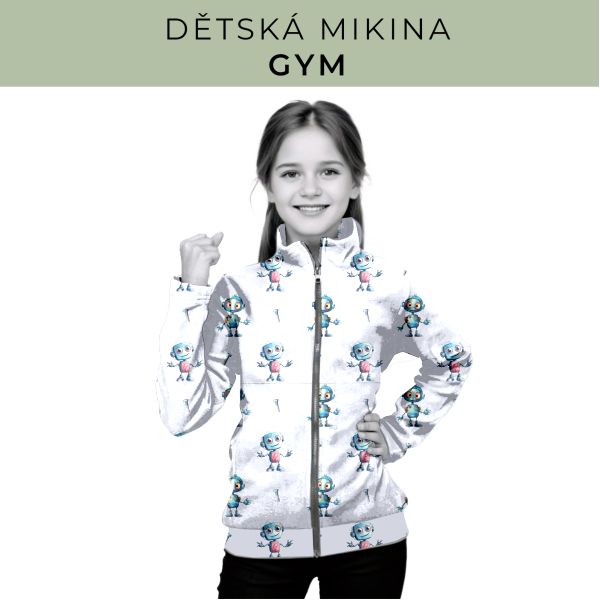 Dětská střih - mikina GYM