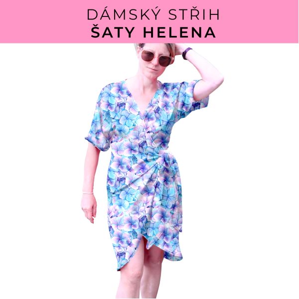 Dámský střih na šaty  Helena