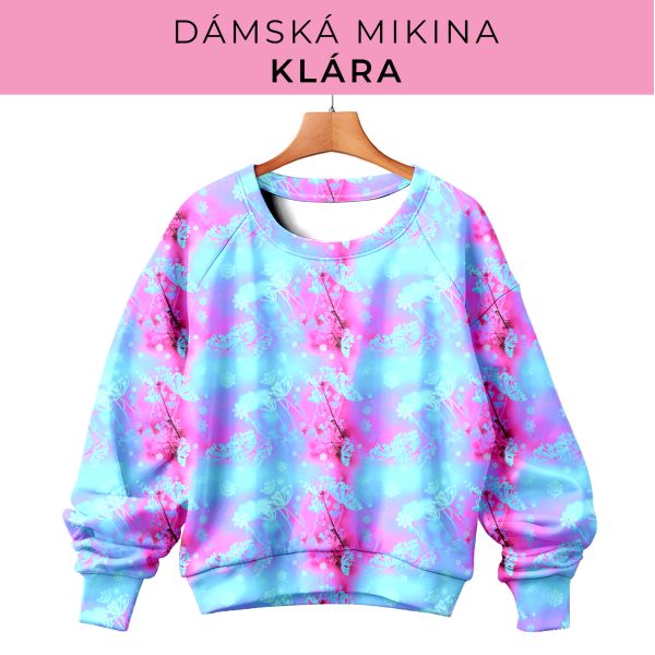 DÁMSKÝ střih - mikina Klára