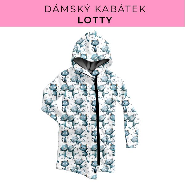 DÁMSKÝ střih - Kabátek Lotty