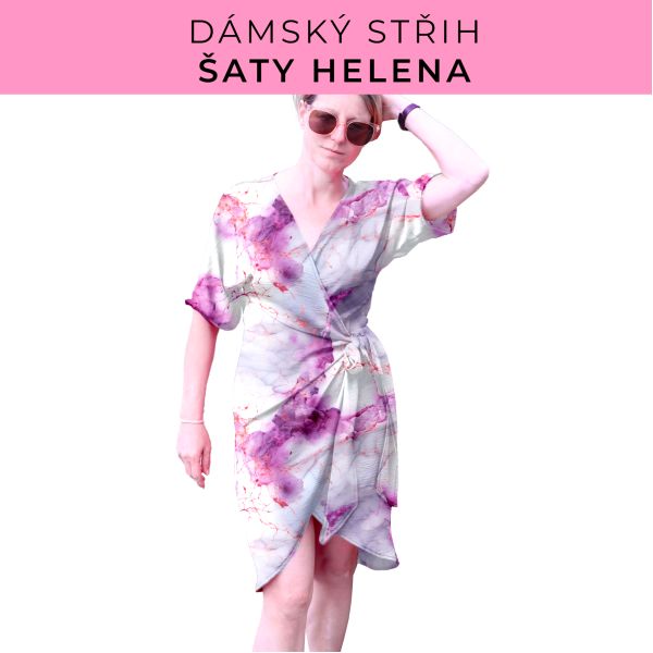 Dámský střih na šaty  Helena