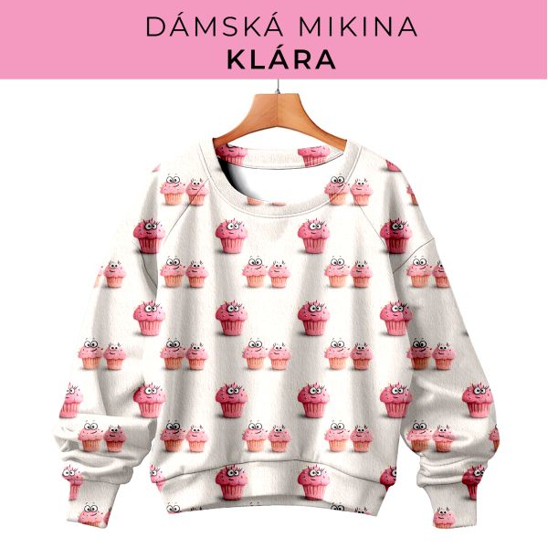 DÁMSKÝ střih - mikina Klára