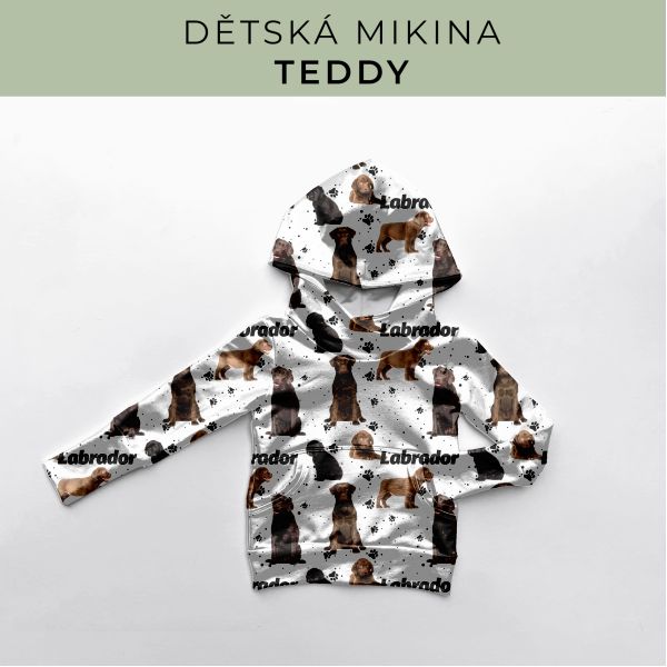 DĚTSKÝ střih - Mikina Teddy