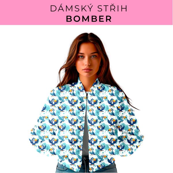 DÁMSKÝ střih - Bomber
