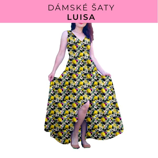 DÁMSKÝ střih - šaty Luisa