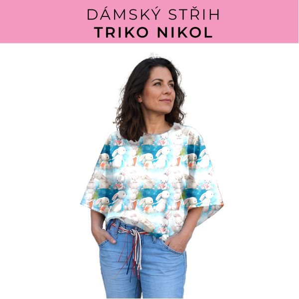 Dámský střih -  triko Nikol