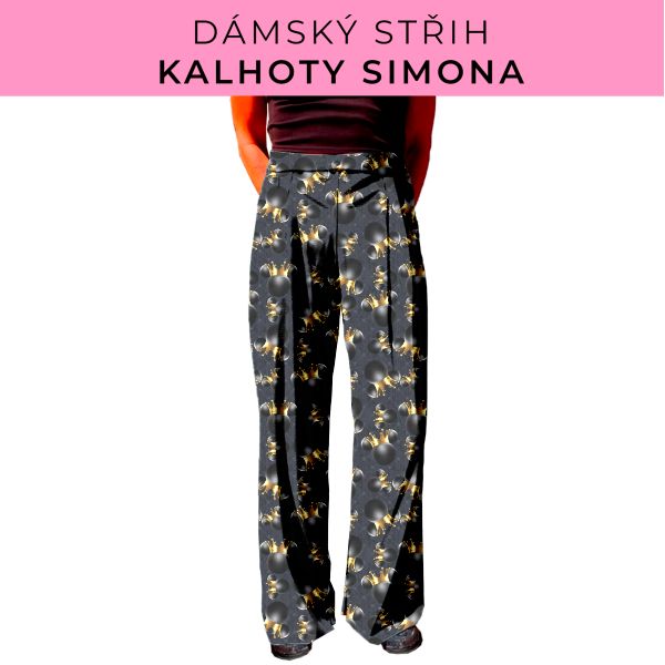 Dámský střih - kalhoty Simona