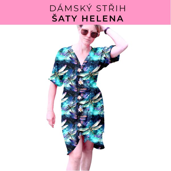 Dámský střih na šaty  Helena