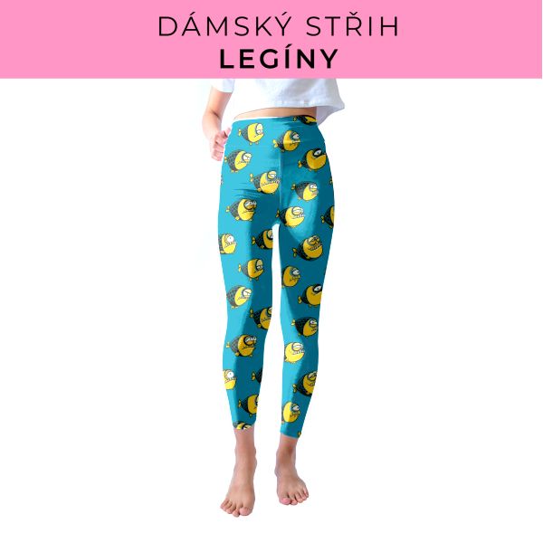 DÁMSKÝ střih - legíny SPORT - SLIM FIT
