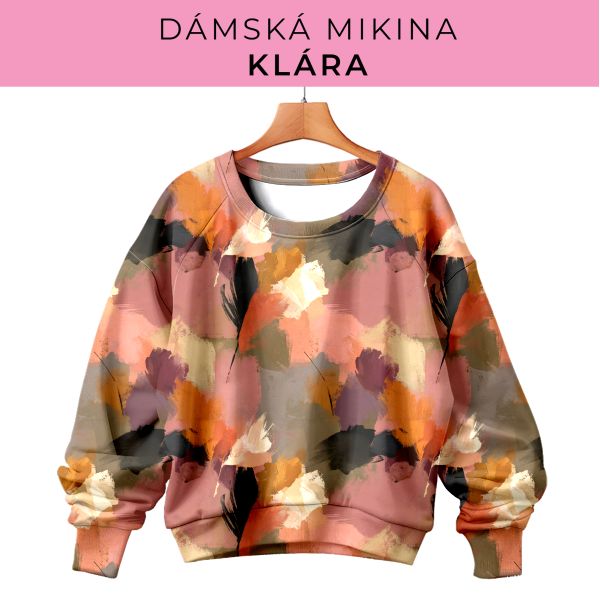 DÁMSKÝ střih - mikina Klára