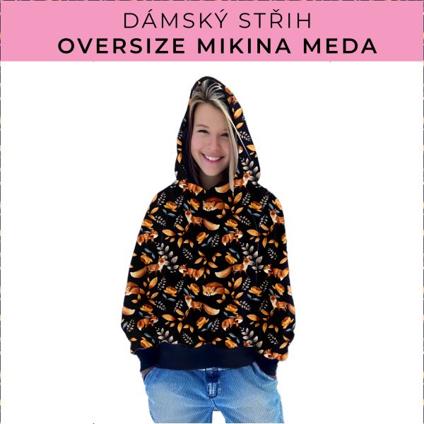 Dámský střih - mikina Meda