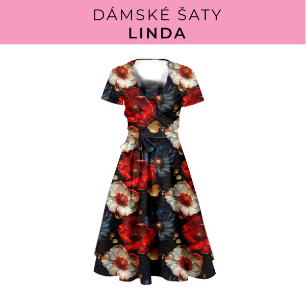 DÁMSKÝ střih - šaty Linda